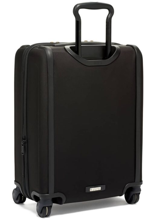 TUMI Alpha 3 Black/Gold Continental Dual Access 4 Wheeled Carry-On - Image 5