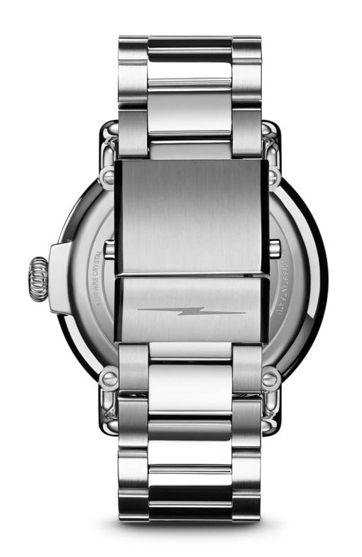 Shinola The Runwell Automatic Midnight Blue Dial Stainless Steel Watch, 39.5mm - Image 5