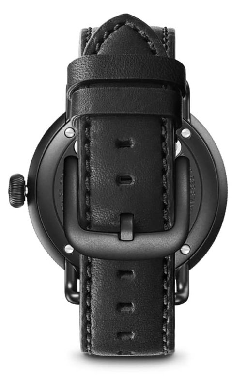 Shinola The Canfield Gray Dial Leather Watch, 43mm - Image 5
