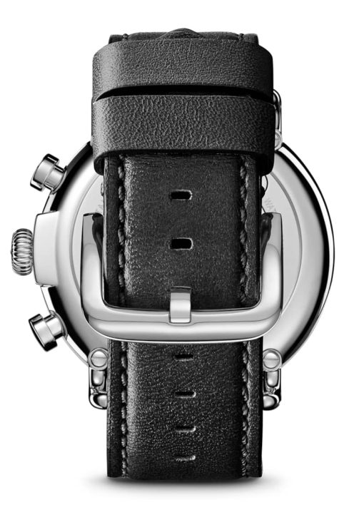 Shinola The Runwell Chrono Cream Dial Leather Watch, 47mm - Image 5