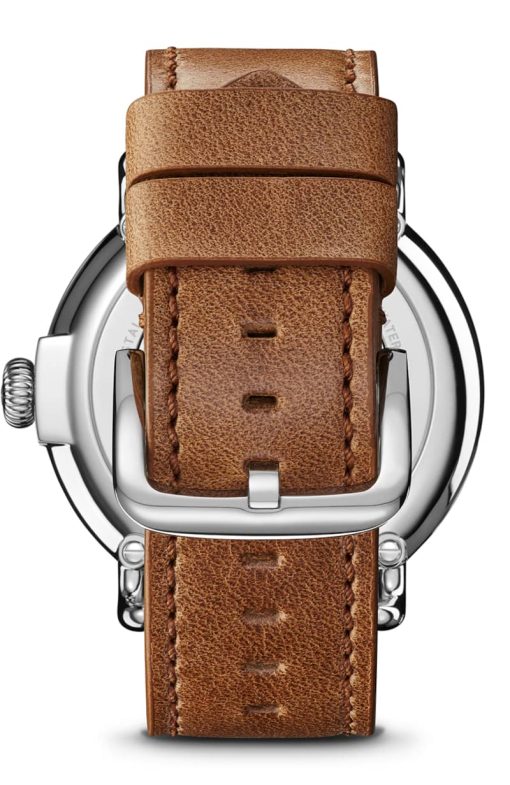 Shinola The Runwell 47mm Stone Blue Dial Stainless Steel Mens Watch - Image 5
