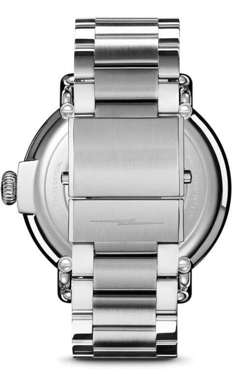 Shinola The Runwell Automatic Gunmetal Dial Stainless Steel Bracelet Watch, 45mm - Image 6
