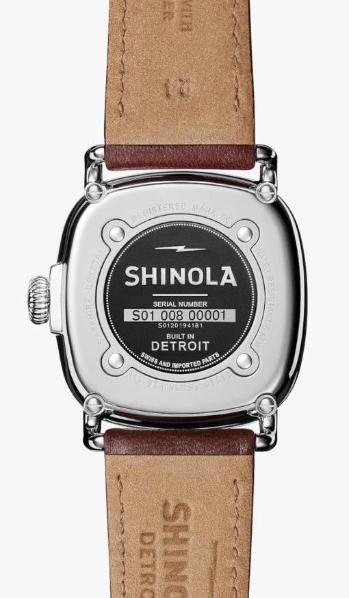 Shinola The Guardian 41.5mm Midnight Blue Dial Mens Watch - Image 7