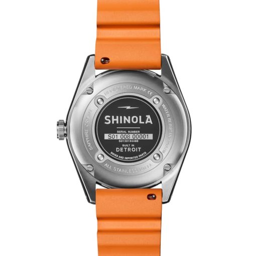 Shinola The Duck 42mm OD Green Watch - Image 8