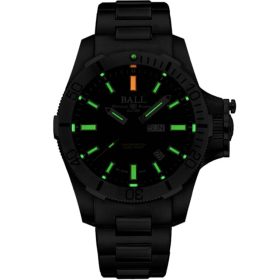 Ball Engineer Hydrocarbon Submarine Warfare Black Dial Stainless Steel Watch, 42mm - Image 2
