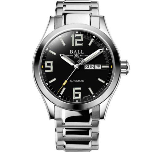 Ball Engineer III Legend Black Dial Stainless Steel Watch, 43mm