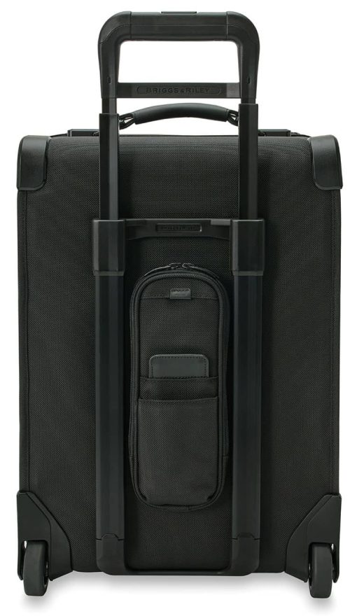 Briggs & Riley Baseline Black Global 2-Wheel Carry-On Duffle - Image 6