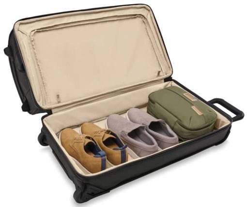 Briggs & Riley Baseline Black Medium 2-Wheel Duffle - Image 3