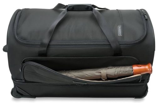 Briggs & Riley Baseline Black Medium 2-Wheel Duffle - Image 4