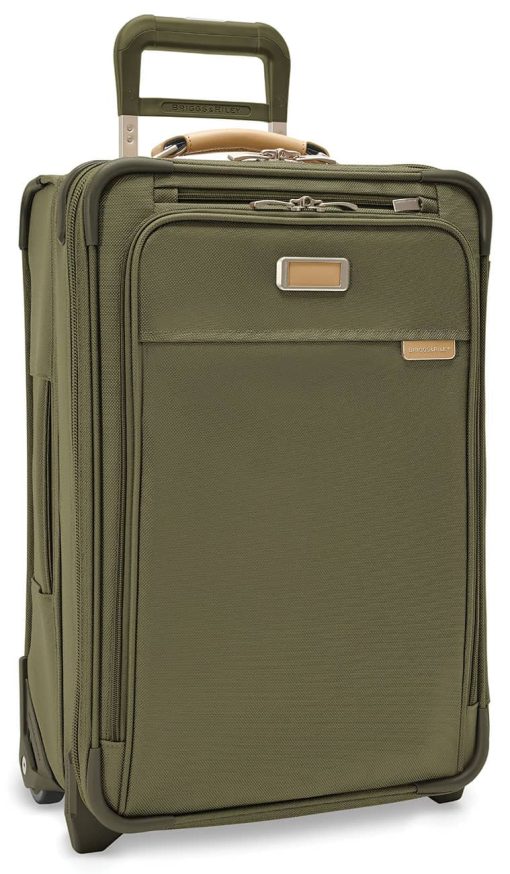 Briggs & Riley Baseline Olive Essential 2-Wheel Carry-On - Image 6
