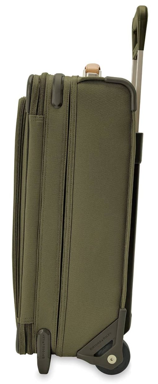 Briggs & Riley Baseline Olive Essential 2-Wheel Carry-On - Image 11