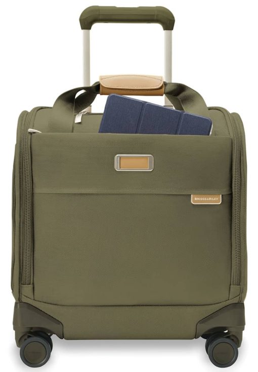Briggs & Riley Baseline Olive Cabin Spinner - Image 4