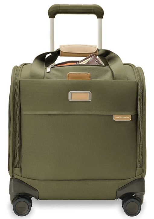Briggs & Riley Baseline Olive Cabin Spinner - Image 3