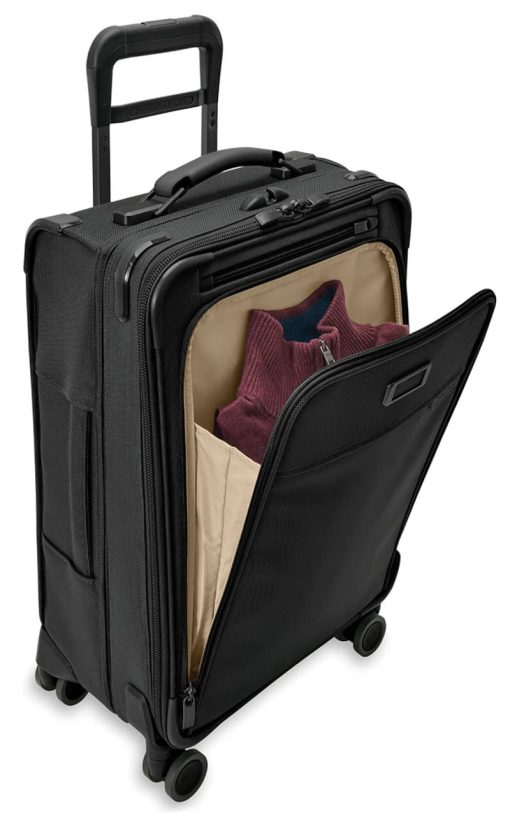 Briggs & Riley Baseline Black Essential Carry-On Spinner - Image 7