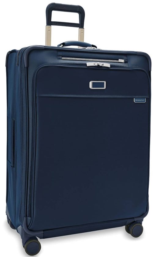 Briggs & Riley Baseline Navy Large Expandable Spinner - Image 6