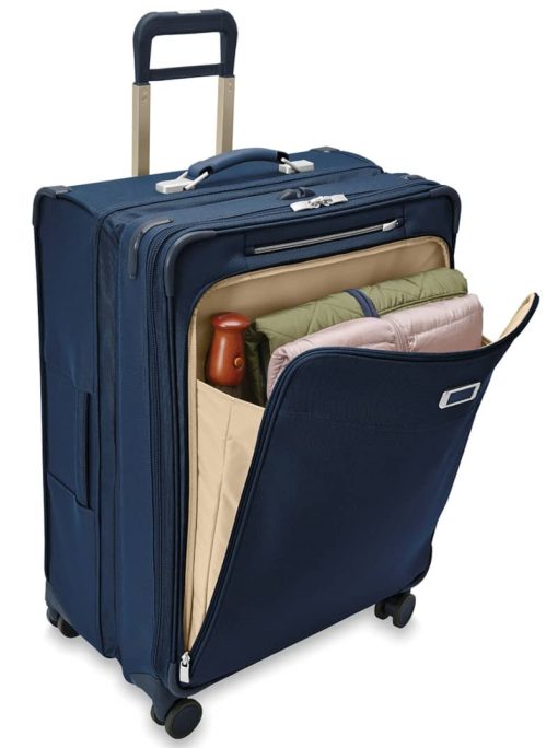 Briggs & Riley Baseline Navy Large Expandable Spinner - Image 7