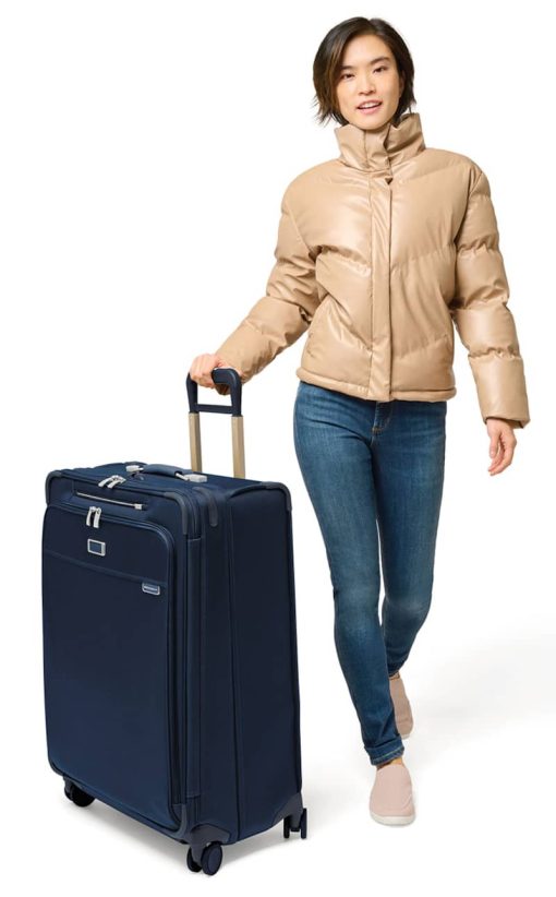 Briggs & Riley Baseline Navy Large Expandable Spinner - Image 13