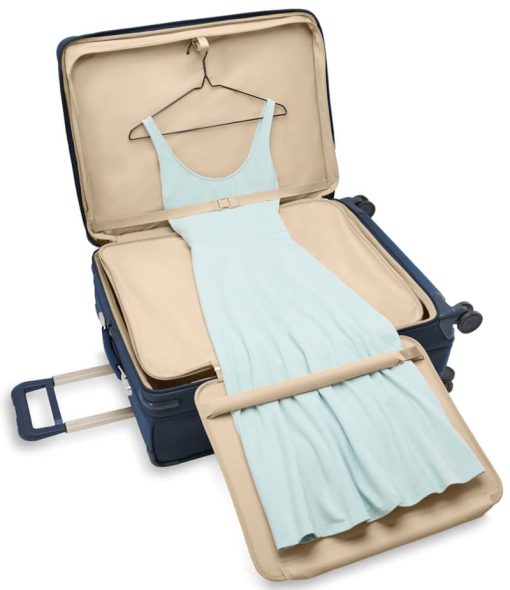 Briggs & Riley Baseline Navy Large Expandable Spinner - Image 3