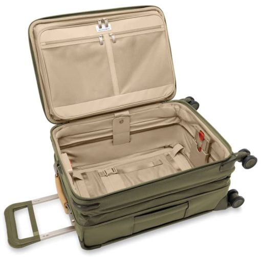 Briggs & Riley Baseline Olive Essential Carry-On Spinner - Image 4