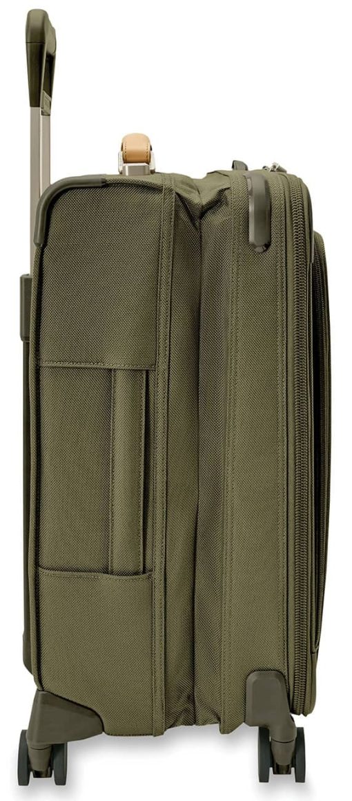 Briggs & Riley Baseline Olive Essential Carry-On Spinner - Image 9