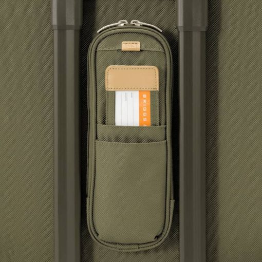 Briggs & Riley Baseline Olive Essential Carry-On Spinner - Image 12