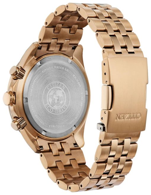 Citizen Eco-Drive Brycen Gold Men's Watch - Image 3