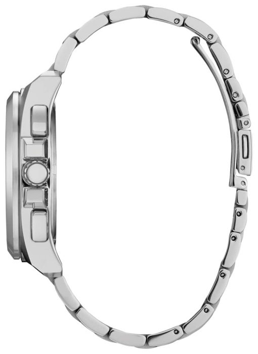 Citizen Eco-Drive Classics Chronograph Blue Dial Silver-Tone SS Bracelet Watch, 41mm - Image 2