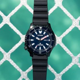 Citizen Promaster Dive Automatic Blue Dial Polyurethane Strap Watch, 44mm - Image 4