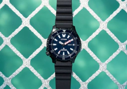 Citizen Promaster Dive Automatic Blue Dial Polyurethane Strap Watch, 44mm - Image 4