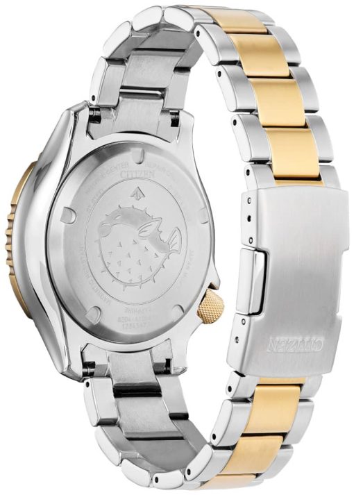 Citizen Promaster Dive Automatic Blue Dial Two-Tone Stainless Steel Watch, 44mm - Image 3