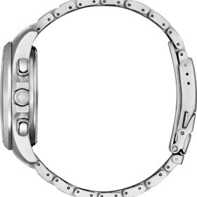 Citizen Promaster Land Silver-Tone Stainless Steel Watch, Green Dial, 45mm - Image 2