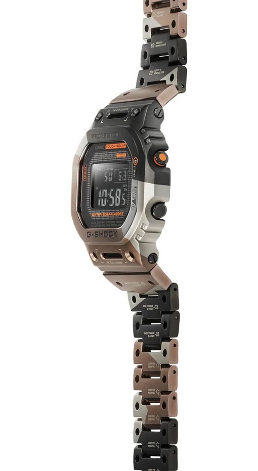 G-Shock Digital GMW-B5000 Series Full Metal Geometric Camouflage Titanium Watch, 43.2mm - Image 2