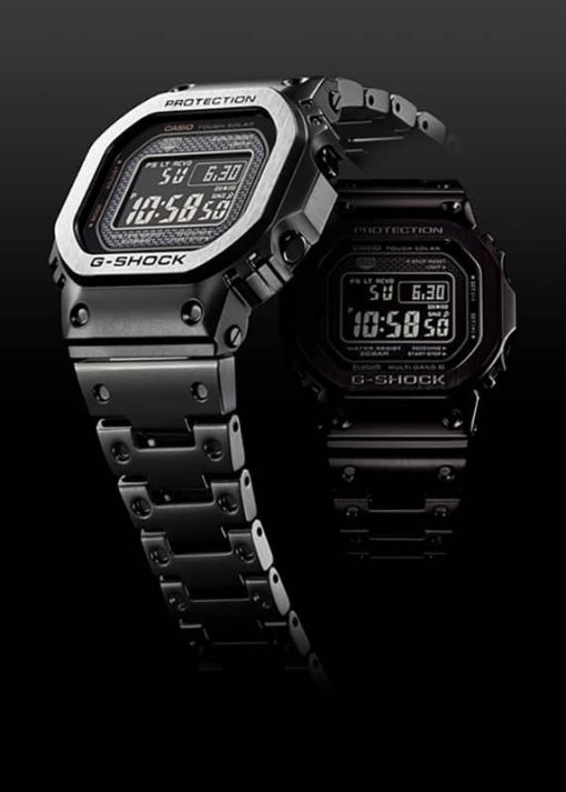 G-Shock Digital Matte Black Stainless Steel Watch, 43.2mm - Image 6