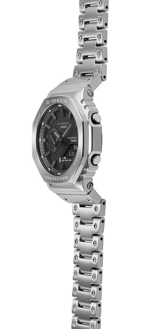 G-Shock Full Metal 2100 Series Silver Stainless Steel Watch, 44.4mm - Image 2