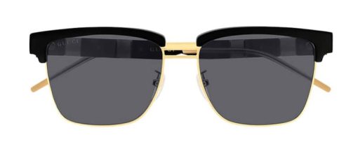 Gucci GG0603S Clubmaster Sunglasses, Black Frames, 56mm - Image 2