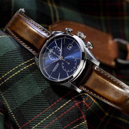 Hamilton American Classic Spirit of Liberty Auto Chrono Blue Dial Watch, 42mm - Image 5