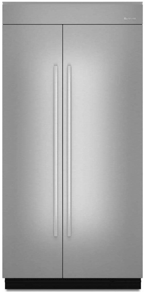 JennAir RISE 42" Stainless Steel Fully Integrated Built-In Side-By-Side Refrigerator Panel Kit