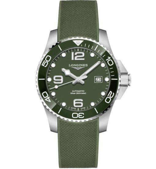 Longines HydroConquest Automatic Green Matt Dial Watch, 43mm