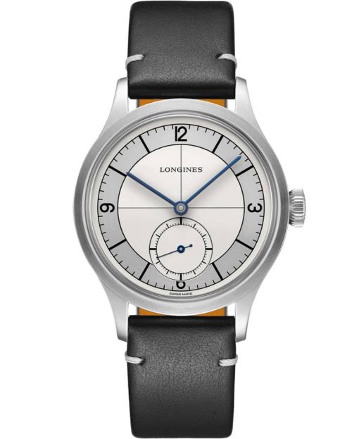 Longines Heritage Classic Stainless Steel Case And Silver Dial Mens Watch