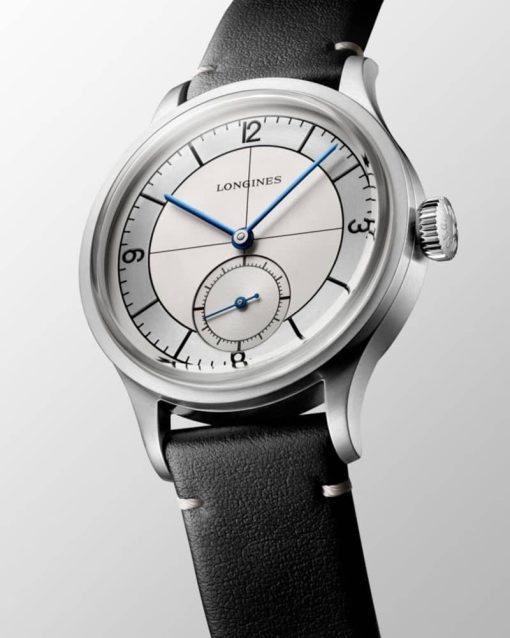 Longines Heritage Classic Stainless Steel Case And Silver Dial Mens Watch - Image 2