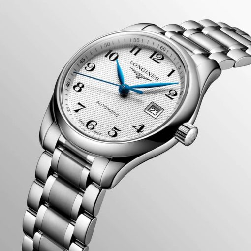 Longines Master Collection Silver Barleycorn Dial Stainless Steel Bracelet Watch, 29mm - Image 2