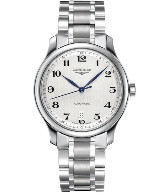 Longines Master Collection Stainless Steel Case And Silver Dial Mens Watch