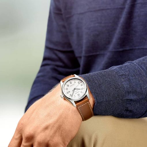 Longines Spirit Stainless Steel Case And Silver Dial Mens Watch - Image 5