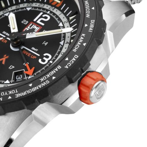 Luminox Bear Grylls Survival AIR Series 3762 Stainless Steel Mesh Watch, 45mm - Image 4