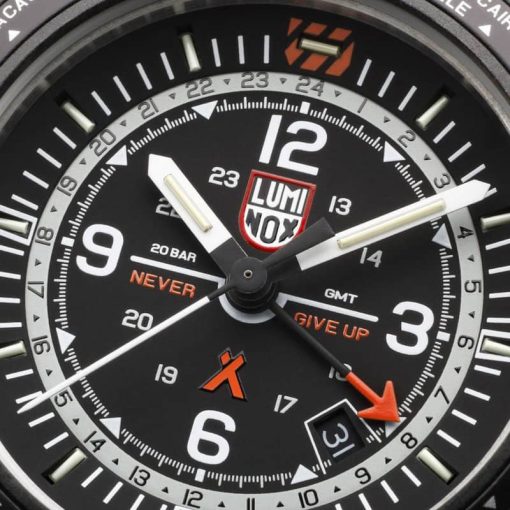 Luminox Bear Grylls Survival AIR Series 3762 Stainless Steel Mesh Watch, 45mm - Image 3