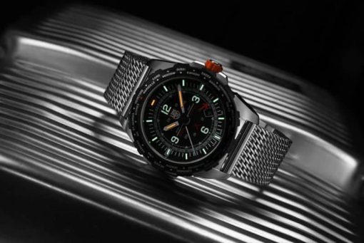 Luminox Bear Grylls Survival AIR Series 3762 Stainless Steel Mesh Watch, 45mm - Image 7