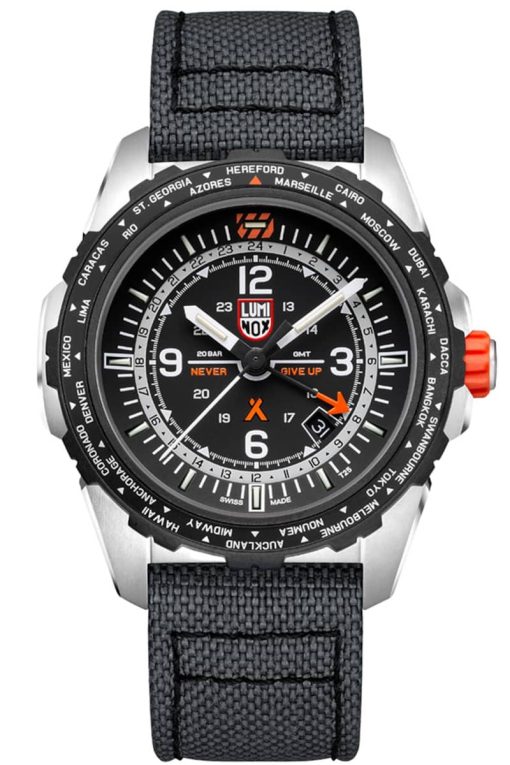 Luminox Bear Grylls Survival AIR Series 3761 Grey Strap Watch, 45mm