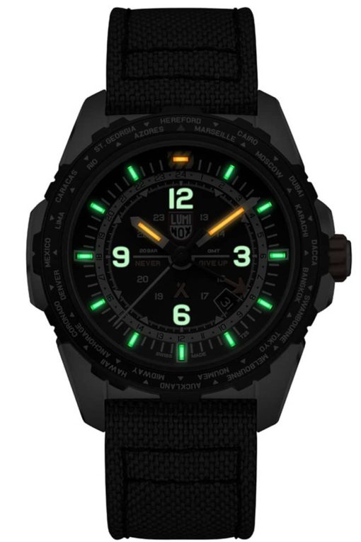 Luminox Bear Grylls Survival AIR Series 3761 Grey Strap Watch, 45mm - Image 2