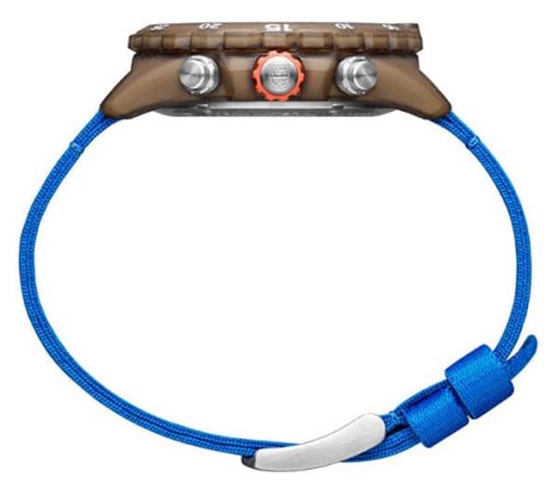 Luminox Bear Grylls #TIDE Survival ECO Master Sustainable Outdoor Chronograph Blue Dial & Strap Watch, 45mm - Image 3