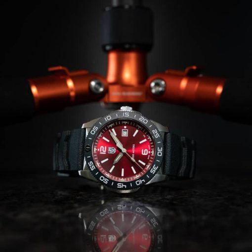 Luminox Pacific Diver 3135 Crimson Red Dial Watch, 44mm - Image 6